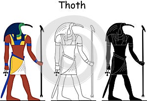 Ancient Egyptian god - Thoth