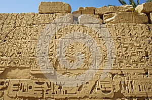 Ancient Egyptian Hieroglyphics