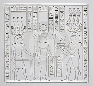 Ancient Egyptian hieroglyphics