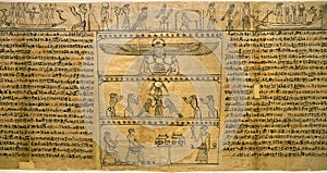 Ancient Egyptian papyrus