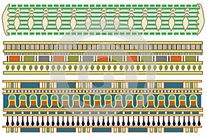 Ancient egyptian patterns
