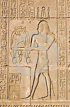Ancient Egyptian priest for Ra and Ka Gods