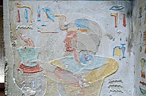 Ancient Egyptian Prince with fire