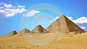 Ancient Egyptian pyramids, symbol of Egypt