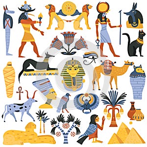 Ancient Egyptian Religion Elements Set