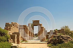 Ancient Egyptian ruins Luxor