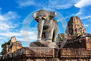 ancient elephant sculpture