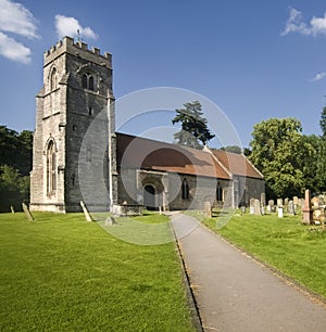 Ancient English country side church
