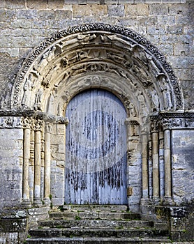 Ancient entrance to the church.