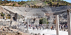 Ancient Ephesus theatre. Seljuk.