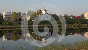 Ancient Epiphany Cathedral. Polotsk, Belarus