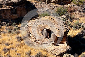 Ancient Eroded Boulder House