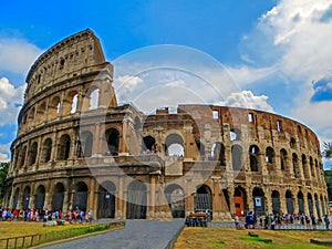 The Ancient Eternal Wonder - Colosseum in Rome, Italy