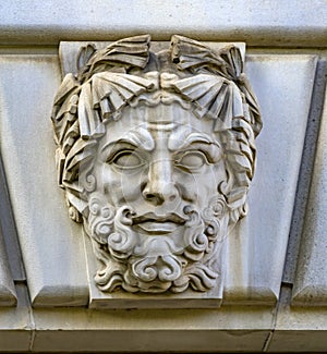 Ancient Face Facade Environmental Protectioin Agency EPA Building Washington DC