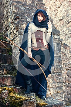 Ancient female archer