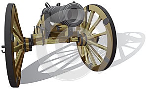 Ancient field gun