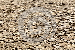 Diminishing Stone Floor - Diagonal photo