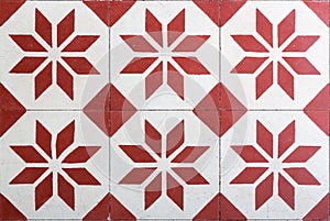 Ancient floor tiles