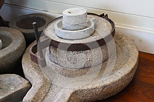 Ancient flour grinding equipment