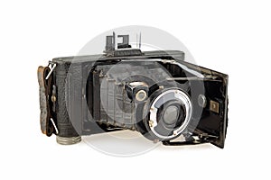 Ancient folding camera