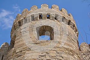 Ancient fortification and tower, Baku Azerbaijan