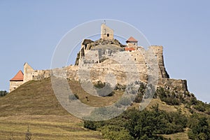 Ancient fortified Fort in Transylvania Romania