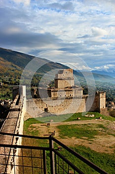 Ancient fortress in Assisi