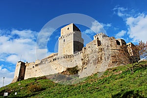 Ancient fortress in Assisi