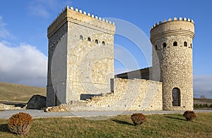 The ancient fortress of the city of Shamakhi. Azerbaijan