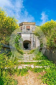 Ancient fortress that defended the city in the old days