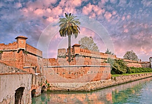 Ancient fortress in Livorno Leghorn, Tuscany, Italy