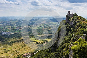 Ancient fortress of Republic San Marino