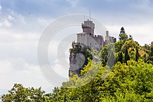 Ancient fortress of Republic San Marino