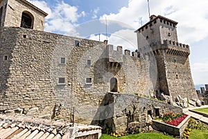 Ancient fortress of Republic San Marino