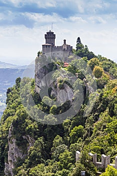 Ancient fortress of Republic San Marino