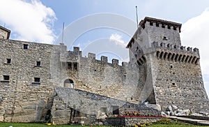 Ancient fortress of Republic San Marino