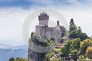 Ancient fortress of Republic San Marino