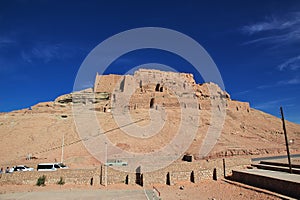 The ancient fortress in Sahara desert, Algeria, Africa