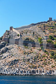 Ancient fortress on the seashore