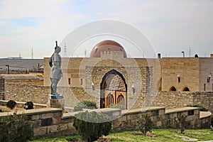 An ancient fortress on the territory of Mardakan, the Republic of Azerbaijan. A masterpiece of Azerbaijani architects