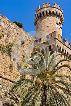 Ancient fortress with a tower