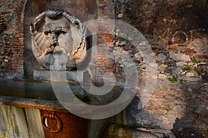 Ancient fountain. Giardino degli aranci, Parco Sav photo