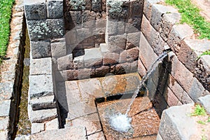Ancient Fountain in Tipon, Peru