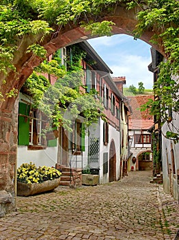 Ancient French small street