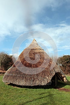 Ancient gaelic dwelling photo