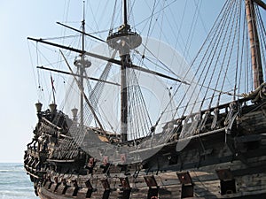 Ancient galleon