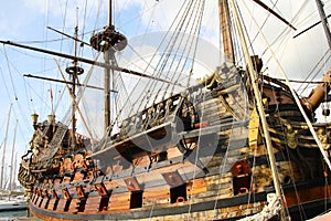 Ancient galleon