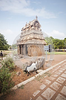 Ancient Ganesh Ratha Temple at Mahabalipuram photo