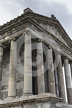 Ancient Garni pagan Temple, the hellenistic temple in Armenia