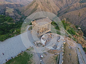 Ancient Garni Temple in Armenia